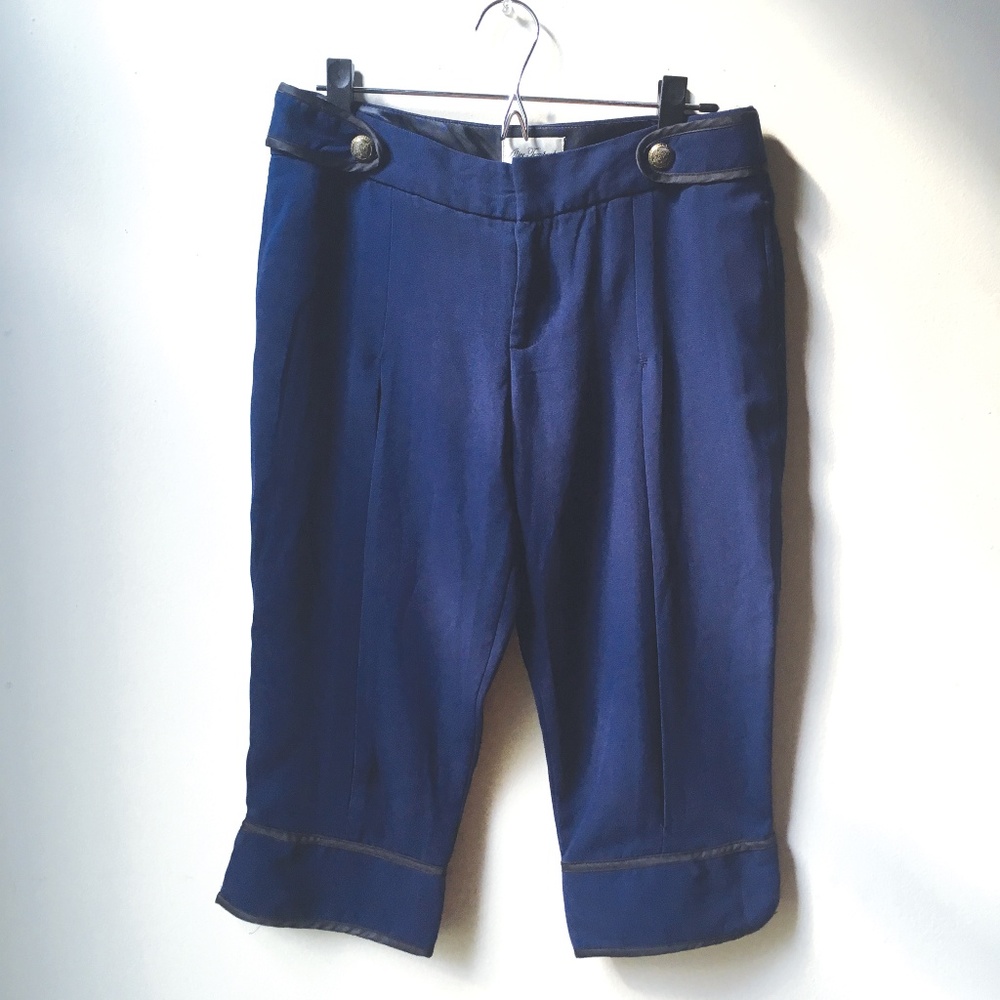 Alice Temperley for Target blue capri pants Sz 7